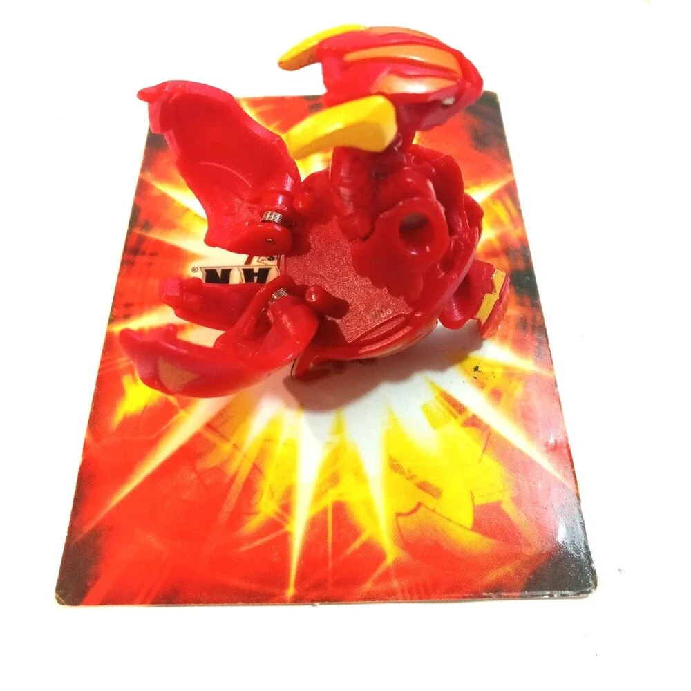 Bakugan Helix Dragonoid Pyrus Battle Brawlers Figure